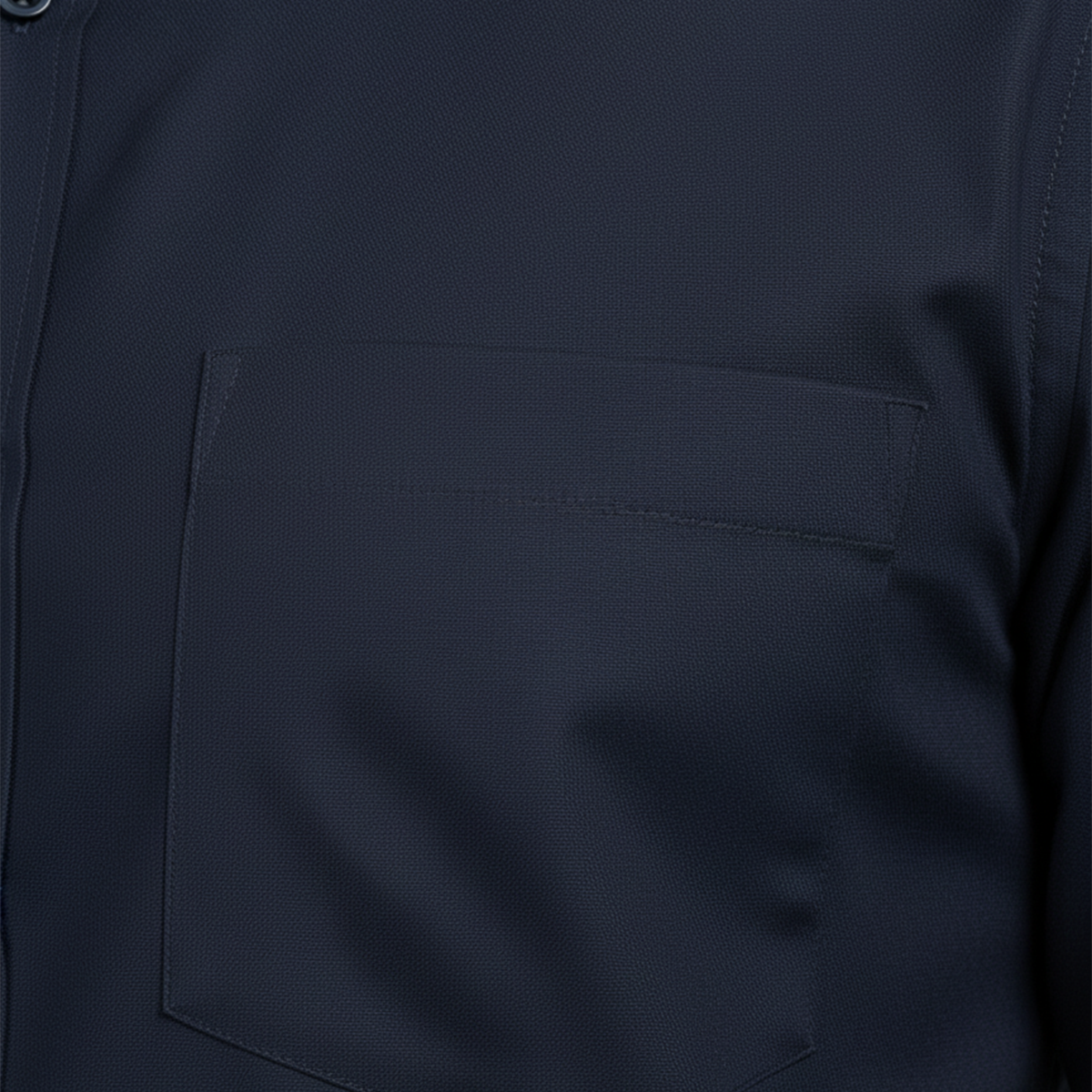 Navy Tailored Fit Formal Shirt