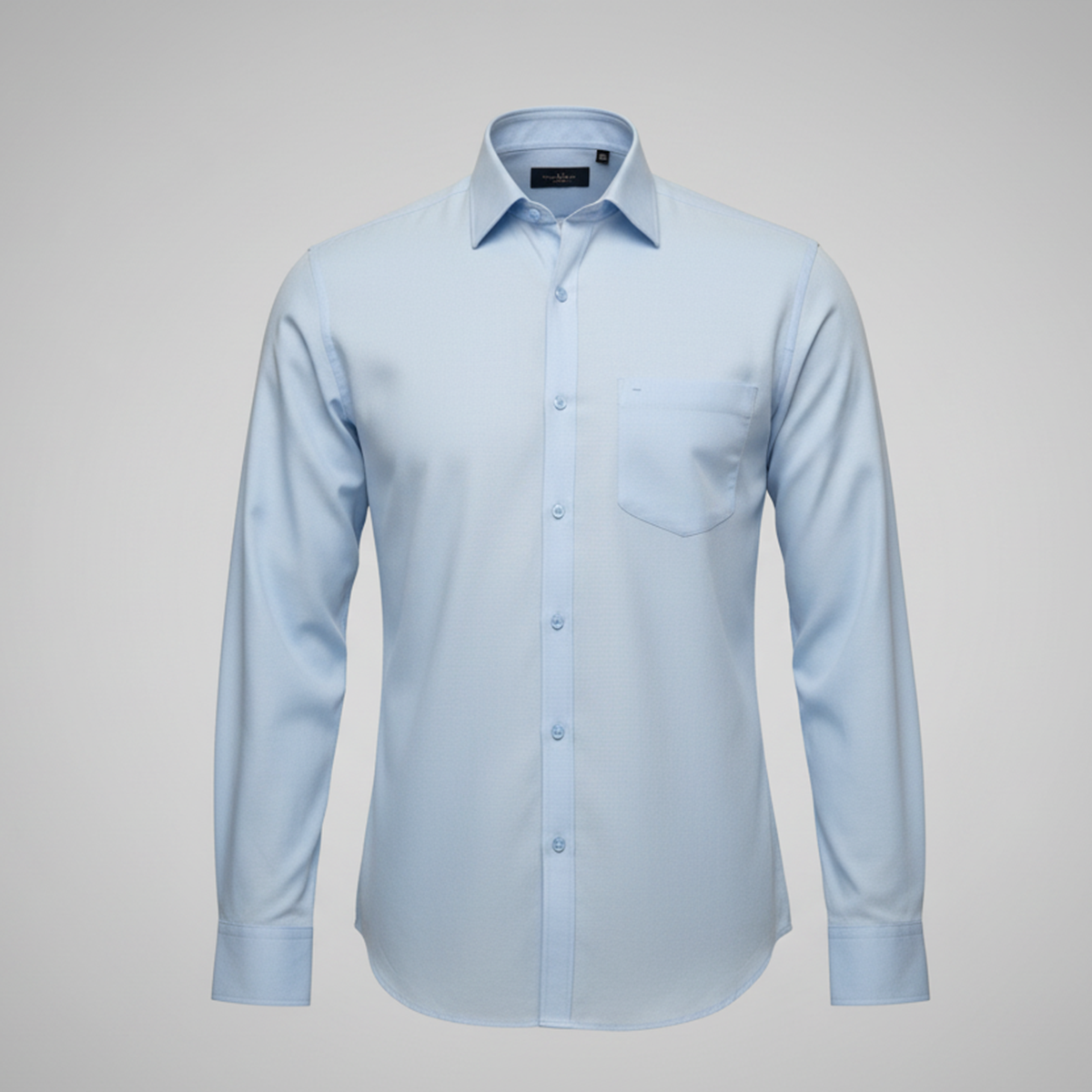 Sky Blue Tailored Fit Formal Shirt