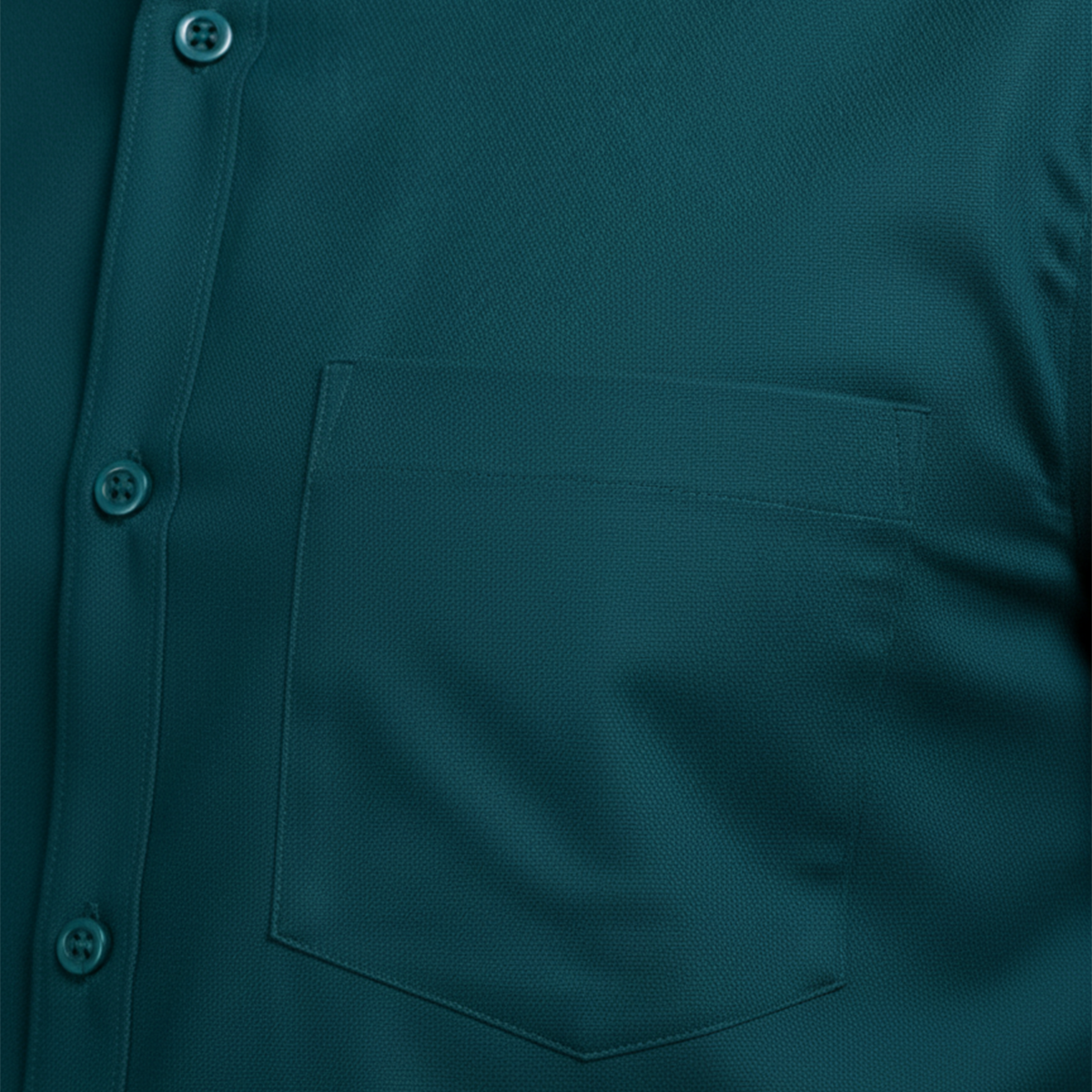Teal Blue Tailored Fit Formal Shirt
